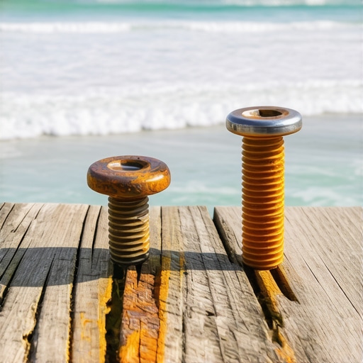 Why You Should Never Use Standard Screws for Coastal Decks
