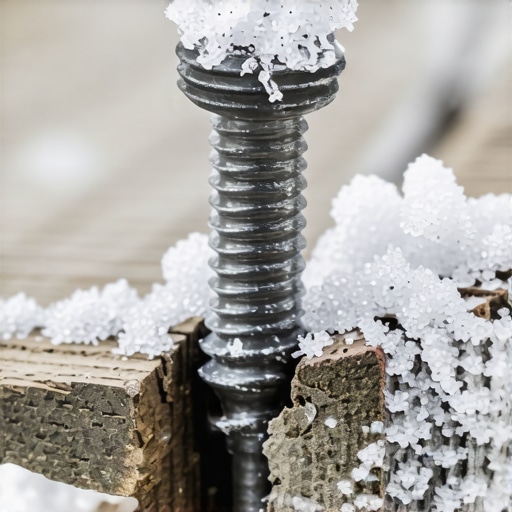 Why Your Deck Screws Are Snapping in Cold Weather